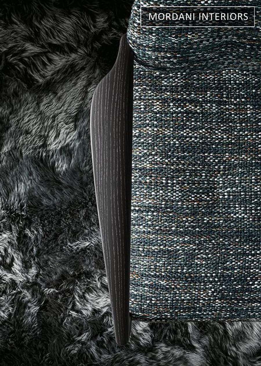 Black White Soft Jacquard Upholstery